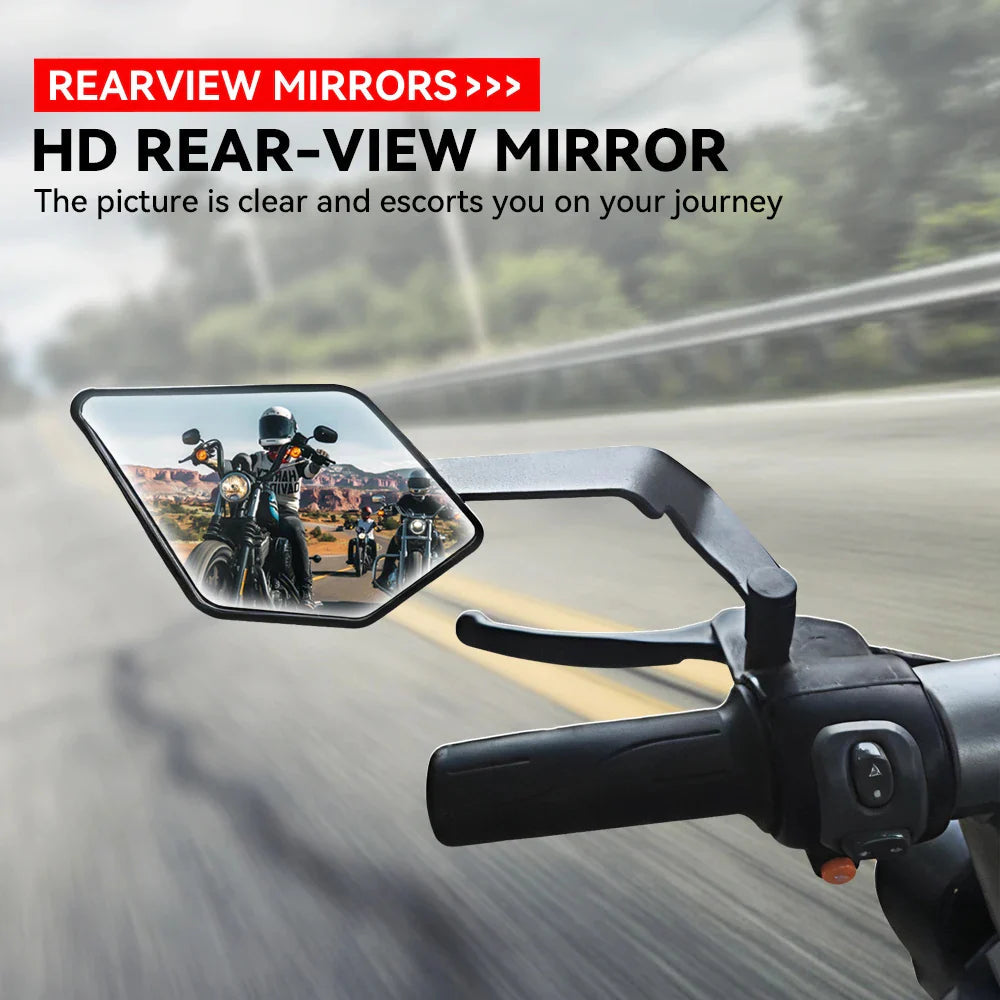 Universal Fancy Bike Rear View Mirror Set